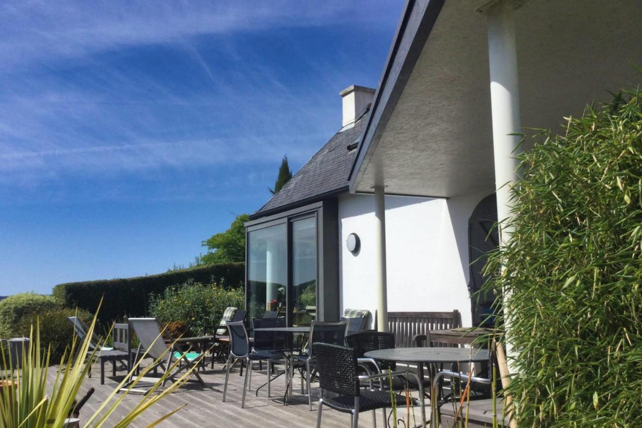 Вилла Maison De Pecheur - Coucher De Soleil En Terrasse Plouezoc'h Экстерьер фото